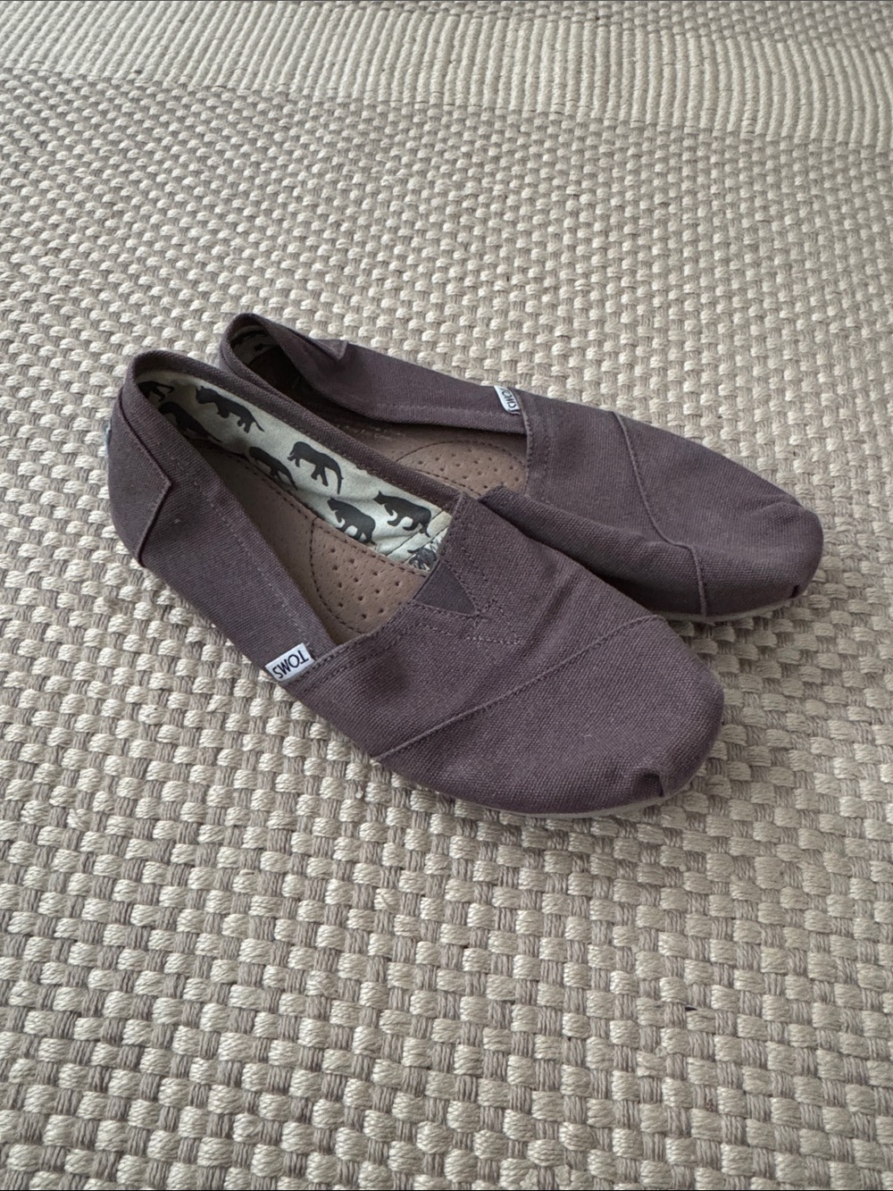 Toms Women’s Geay Canvas Slip-On Flats